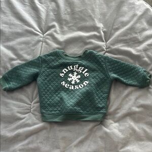 Jumping Beans Green Quilted Hoodie